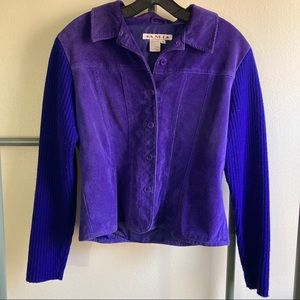 Vintage Dark Purple Jacket